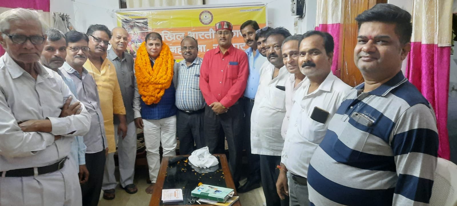 कायस्थ महासभा की चित्रगुप्त पूजा को लेकर बैठक हुई संपन्न