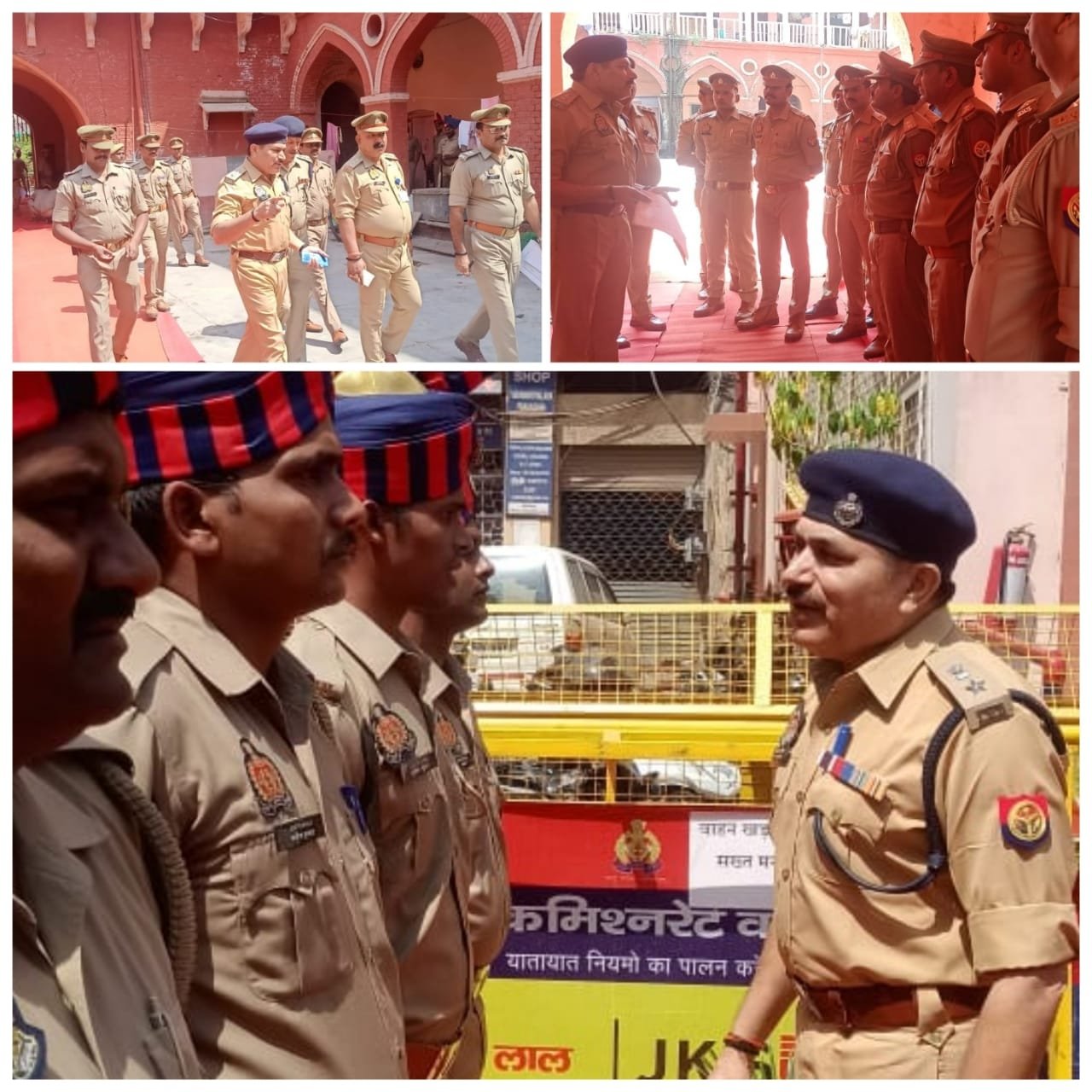 *चौक थाने का वार्षिक निरीक्षण करते पुलिस उपायुक्त काशी जोन - आर.एस गौतम*