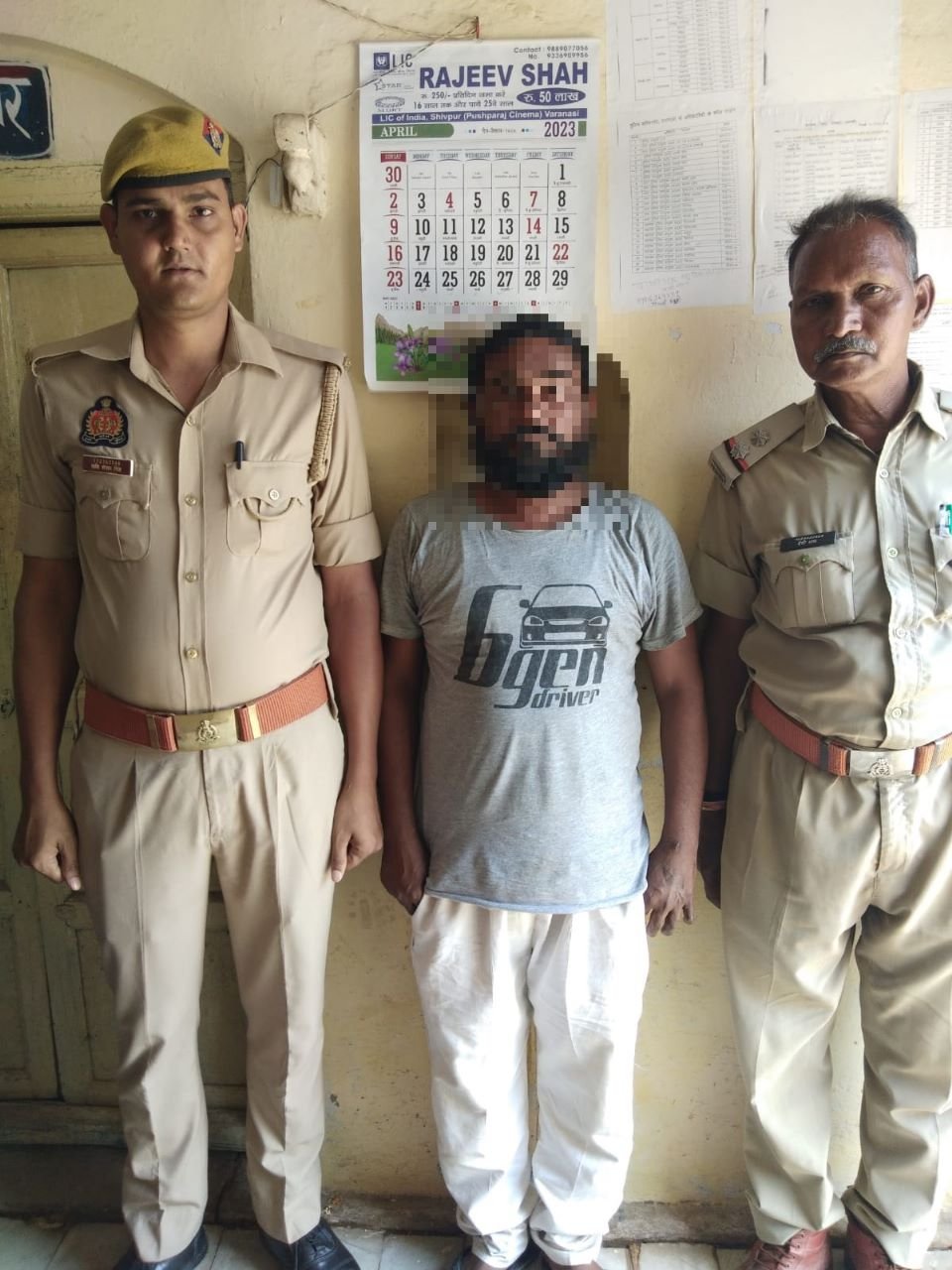 शिवपुर पुलिस टीम द्वारा वारंटी नरेन्द्र कुमार गिरफ्तार*