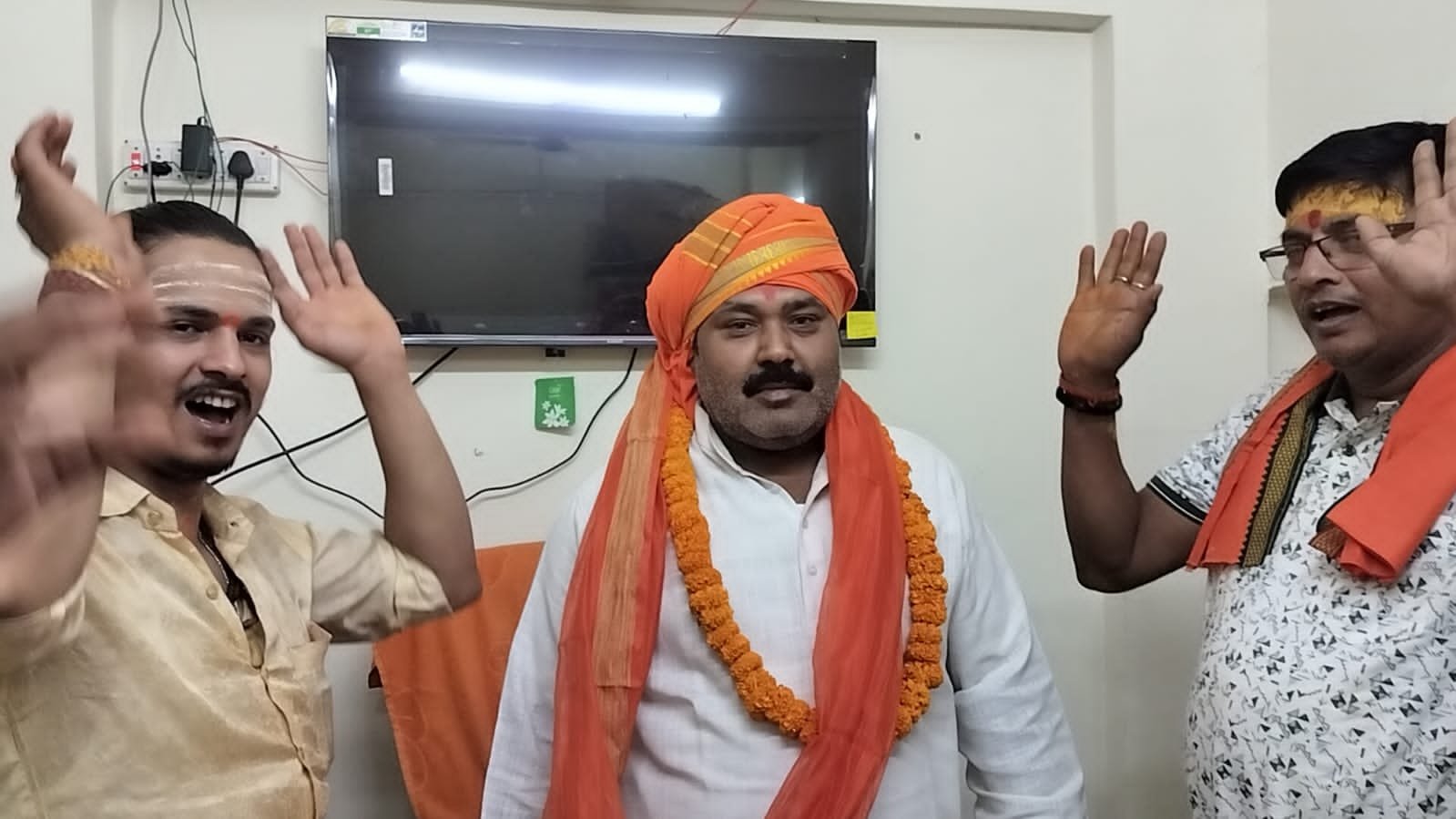 बजरंगी गिरि बने विश्व हिंदू महासंघ के प्रदेश उपाध्यक्ष, क्षेत्र में खुशी की लहर 